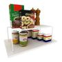 Organizador De Prateleira Essence Grande Pra Cozinha 42Cm 100% Aço Dicarlo OR0045 Branco Imagem de Organizador De Prateleira Essence Grande Pra Cozinha 42Cm 100% Aço Dicarlo OR0045 Branco