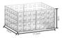 Imagem de Organizador Empilhavel Transparente 16x11,5x8cm 841 Quadratta Paramount