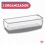 Imagem de Organizador Modelo 2 Utensilios Gaveta Porta Objetos Armario