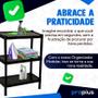 Imagem de Organizador Modular Estante Gaveteira Modulável Organizadora Empilhável Multiuso Talheres Sala Vertical Reforçada