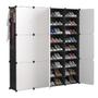 Imagem de Organizador modular gigante 12 portas  144 calçados 72 pares sapateira armario multiuso 