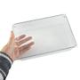Imagem de Organizador Multiuso Gaveta Transparente 15cm x 23cm Banheiro Cosméticos Maquiagem Geladeira Cozinha Escritório 