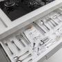 Imagem de Organizador multiuso quadrado utensílios cozinha material escritório maquiagem cosméticos Paramount