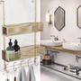 Imagem de Organizador Over The Door Hooks BRENNHOLZ com 10 ganchos e 2 cestos