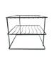 Organizador para Pratos Quadrado Armário Cozinha Preto - WP UTILIDADES Imagem de Organizador para Pratos Quadrado Armário Cozinha Preto