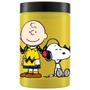 Imagem de Organizador Plastico Redondo Brown Snoopy com Tampa de Rosca 1500ml