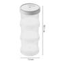 Imagem de Organizador porta temperos com tampa rosca 3 peças 150ml marmorizado Plasutil ref.14848
