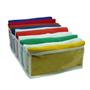 Imagem de Organizador Roupa Camiseta Colmeia Multiuso Grande Kit 4 Un