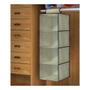 Imagem de Organizador Vertical 30x80cm 4 Divisórias - Mizza Home