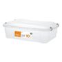 Imagem de Organizadora Transparente Plástica Multiuso Pratic Box 10 L