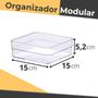 Imagem de Organizadores Gaveta Divisória Multiuso Acrílico Porta Talher Modular Diamond 937 - Paramount