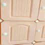 Imagem de Organize Quarto Arara Guarda-Roupas 6 Portas Modular Rosa
