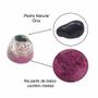 Imagem de Orgonite Semi-esférico Rosa com Ônix - Relacionamento
