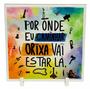 Imagem de Orixás Placa Quadro Decorativa Em Azulejo 15x15cm