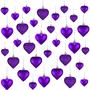 Imagem de Ornamentos Skylety Valentine's Day Heart 30 unidades, 3 estilos e 2 tamanhos