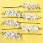 Imagem de Orquídea Artificial Toque Real Branca Kit 9 Un  Formosinha