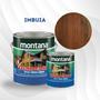 Imagem de Osmocolor Stain Imbuia Base Água Acetinado 3,6L Montana Madeira