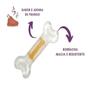 Imagem de Osso Mastigável P/ Cães Aroma De Frango Pequeno Saúde Dentes