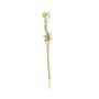 Imagem de Ouro 18k Piercing Umbigo Estrela Cadente com Corrente CO249K080