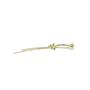Imagem de Ouro 18k Piercing Umbigo Estrela Cadente com Corrente CO249K080