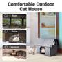 Imagem de Outdoor Cat House MIU Color Large à prova de intempéries para gatos