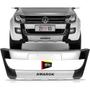 Imagem de Overbumper Amarok 10 A 15 Preto E Prata