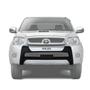 Imagem de Overbumper para Hilux Cabine Dupla de 2009 a 2011 Preto com Prata Aluminium