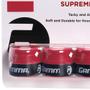 Imagem de Overgrip Gamma Supreme com 03 unidades Vermelho