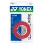 Imagem de Overgrip Yonex Super Grap Vermelho com 3 Unidades