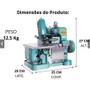 Imagem de Overlock Motor Acoplado+Base de Madeira+13 itens