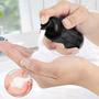 Imagem de Owlyee 2oz frasco de espuma (10PCS) Dispensador de bomba de espuma vazia para sabonete para as mãos, limpador de cílios, shampoo para viajar (60ml, preto)