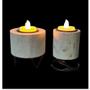 Imagem de P.vela c suporte de metal com vela led