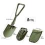 Imagem de Pá de Acampamento REDCAMP Dobrável - Militar, 1,15kg, Verde