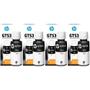 Imagem de PACK 04 Garrafa de Tinta GT53 Preto 90ML Para tank 300