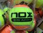 Imagem de Pack 10 Bolinhas Bola Beach Tennis Nox Beach Pro Titanium - Amarela e Laranja