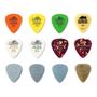 Imagem de PACK 12 Palhetas Dunlop PVP112 com modelos variados guitarra