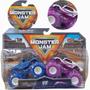 Imagem de Pack 2 Carrinho Monster Jam Blue Thunder e Full Charge Sunny