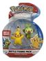 Imagem de Pack 2 Miniaturas Battle Figure Pokémon Grookey e Pikachu