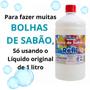 Imagem de Pack 2un Refil Bolha de Sabão Perfumada 1L 810001 - Brasilflex