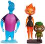 Imagem de Pack 3 Bonecos Elemental Disney Pixar - Mattel HMM09