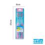 Imagem de Pack 3 Unidades de Escova Dental Média Soft Clean Klin