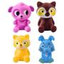 Imagem de Pack 4 Bichinhos Animais Brinquedos de Banho infantil CBY0146 - Castela