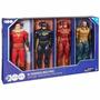 Imagem de Pack 4 Bonecos de 30cm - Batman, Flash, Shazam e Aquaman - Sunny Brinquedos