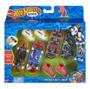 Imagem de Pack 4 Skate De Dedo Hot Wheels Fingerboards + Tênis Mattel Original Brinquedo Sortidos 4 unidades com tênis