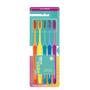 Imagem de Pack c/ 5 Escovas de Dentes Kess Basic Action Macia