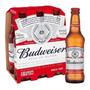 Imagem de Pack Cerveja Budweiser 330 Ml Long Neck Com 6 Unidades