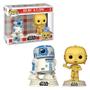 Imagem de Pack com 2 Funko Pop Disney Star Wars Retro R2-D2 & C-3PO