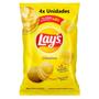 Imagem de Pack Com 4x Batata Frita Lisa Clássica Lays 115g