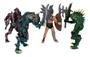 Imagem de pack Kit De Bonecos Gladiadores Ferozes Mutantes Monstros Orcs K6