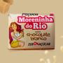 Imagem de Paçoca Diet Zero Chocolate Branco Moreninha do Rio - 1cx C/ 12un De 23g Cada
